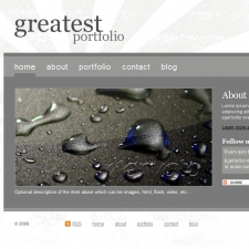 Greatest Portfolio grey